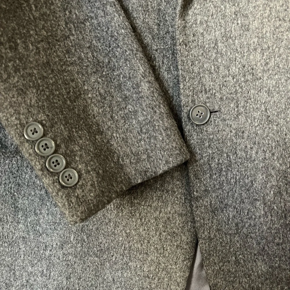 Club Room Men's Gray Camel Hair Sport Coat Blazer Size 42R